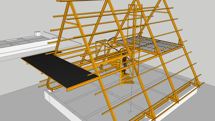 A-frame structure
