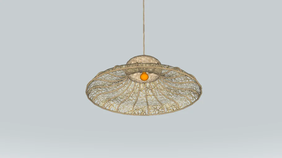 RATTAN LAMP