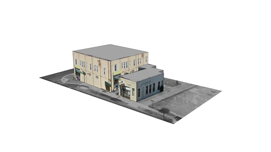 Pawn shop and Barber Building