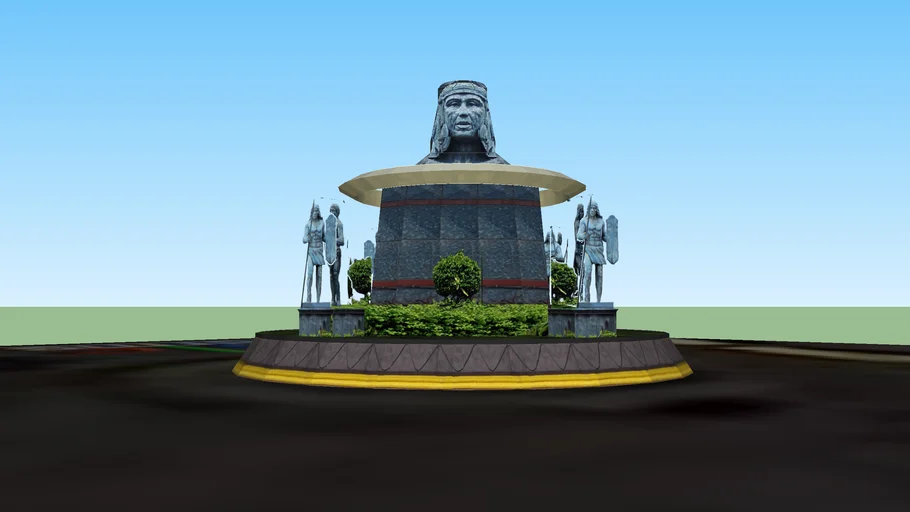 Ulo ng Apo Monument Rotonda