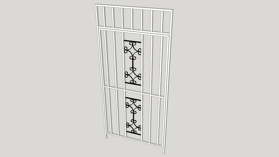 Reja puerta