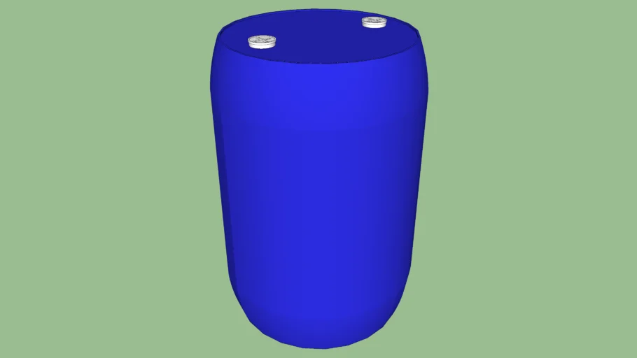 Bombona plástica de 200 litros