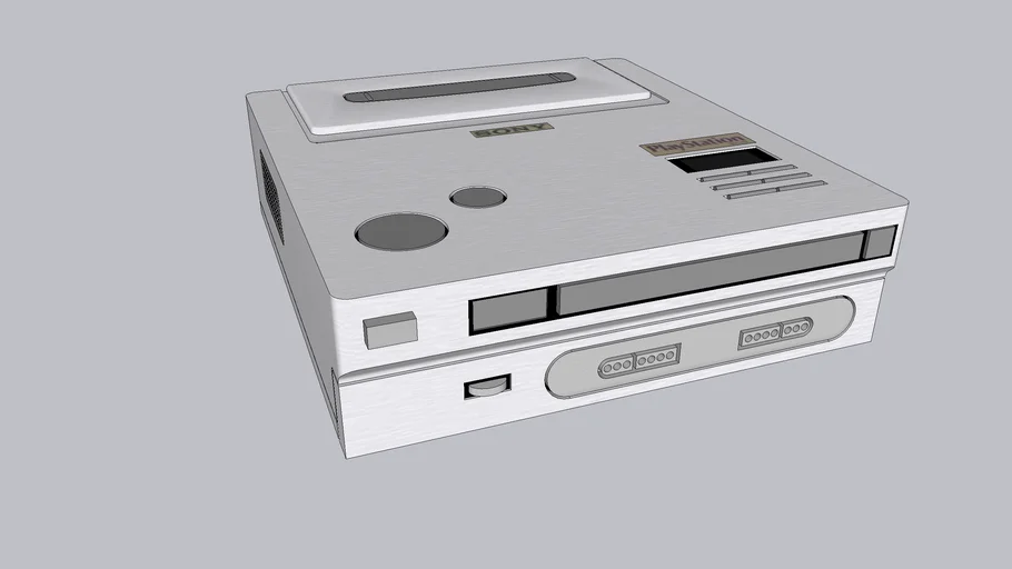 Sony Nintendo Playstation prototype