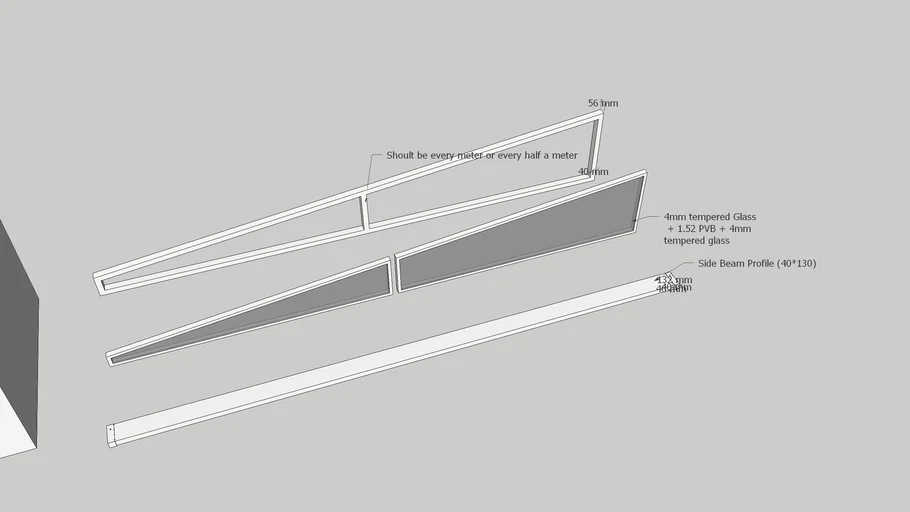 Retractable Pergola Subulate Minima with Triangle Glazing