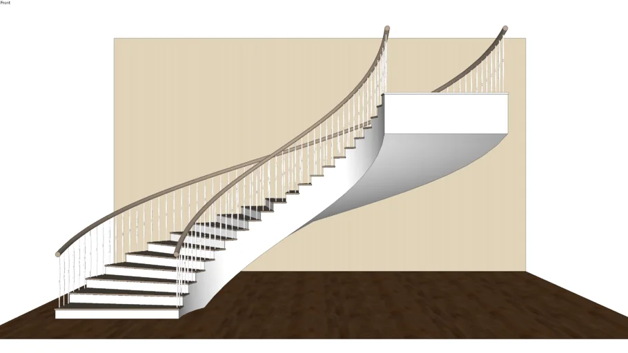 Curved Staircase