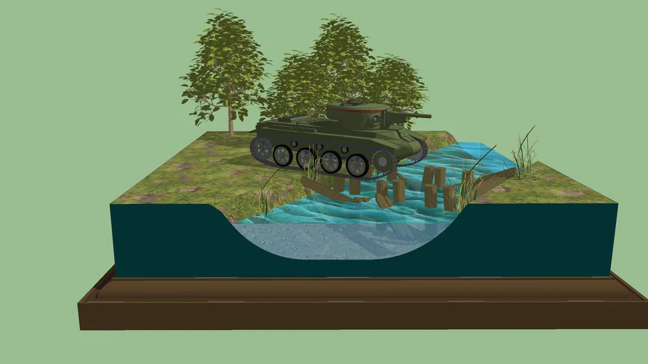 diorama, war