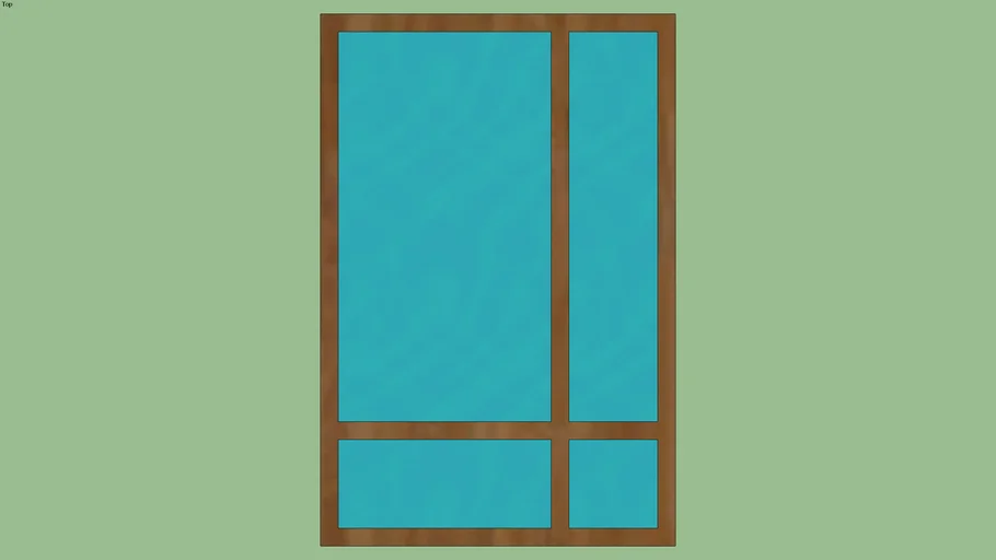Ventana de madera