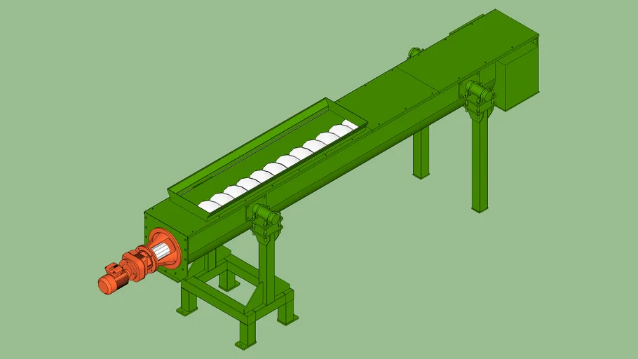 Screw conveyor | 3D Warehouse