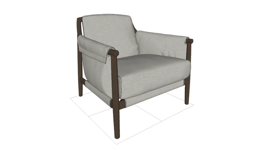 Poltrona Frau - Times Lounge Armchair