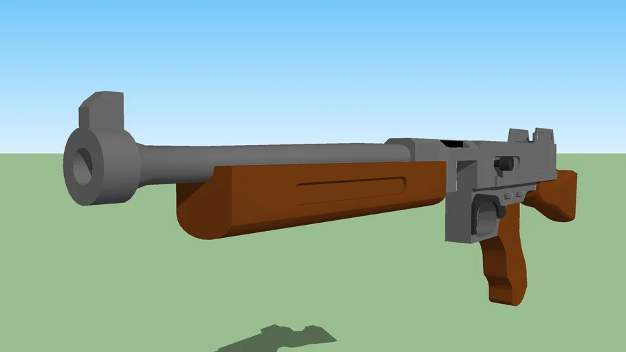 Fallout 4 Submachine Gun