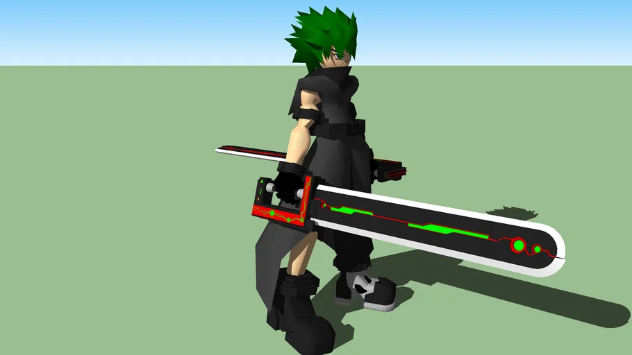 anime model with new sword thingy