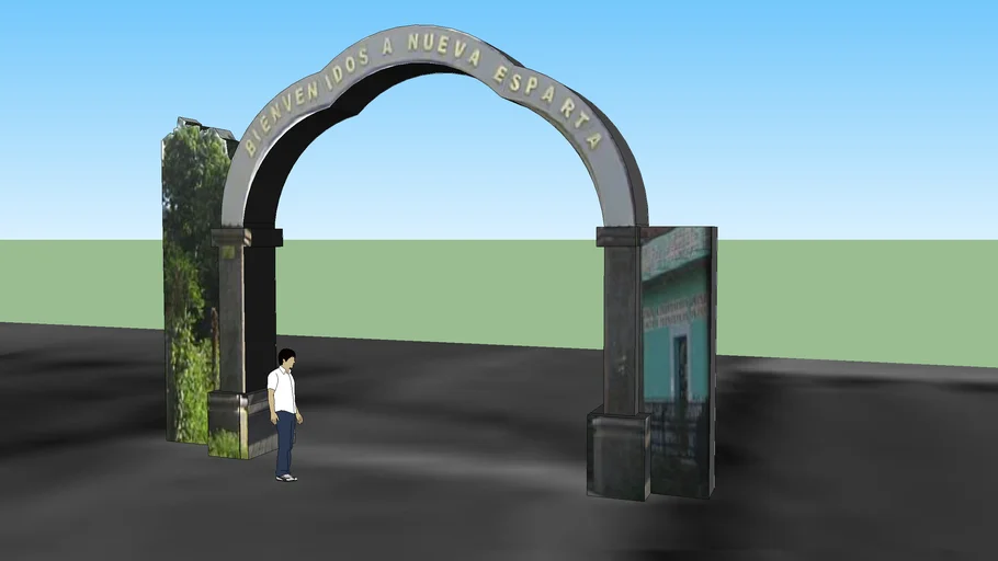Arco de entrada a Nueva Esparta