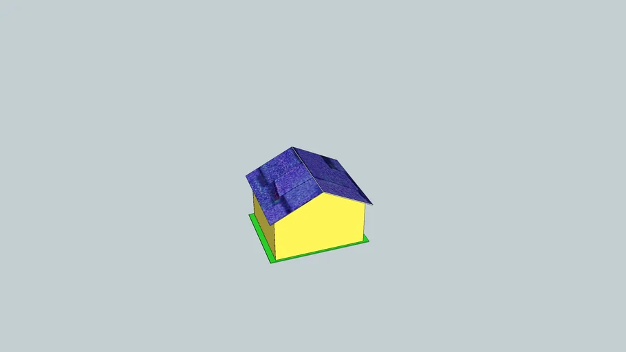 Science Fair House with Color