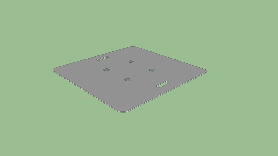 36' Baseplate | 3D Warehouse