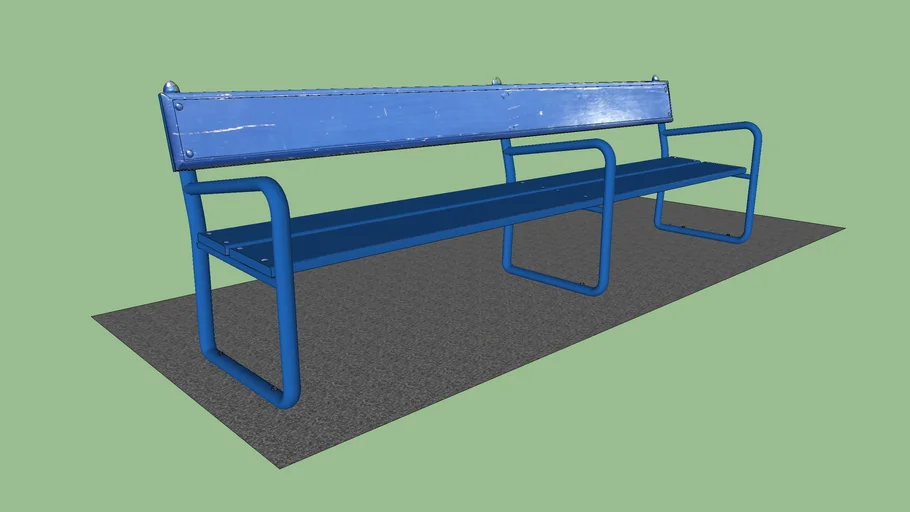 Outdoor bench