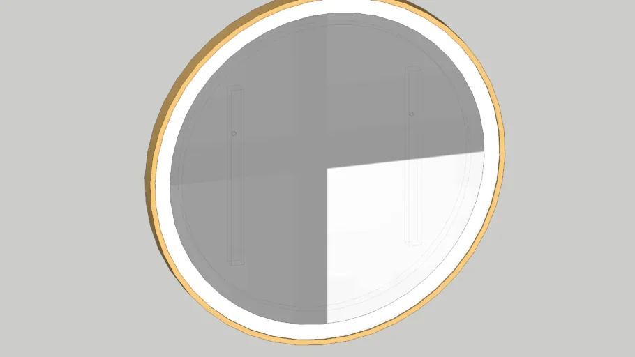 Ollie-James Beveled Lighted Bathroom / Vanity Mirror