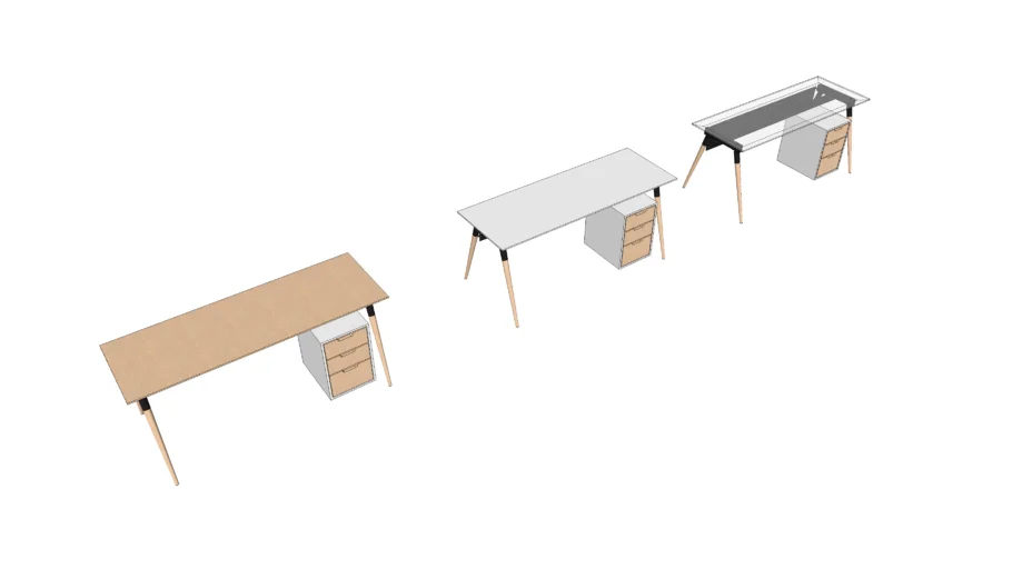 Minimalist Office desk