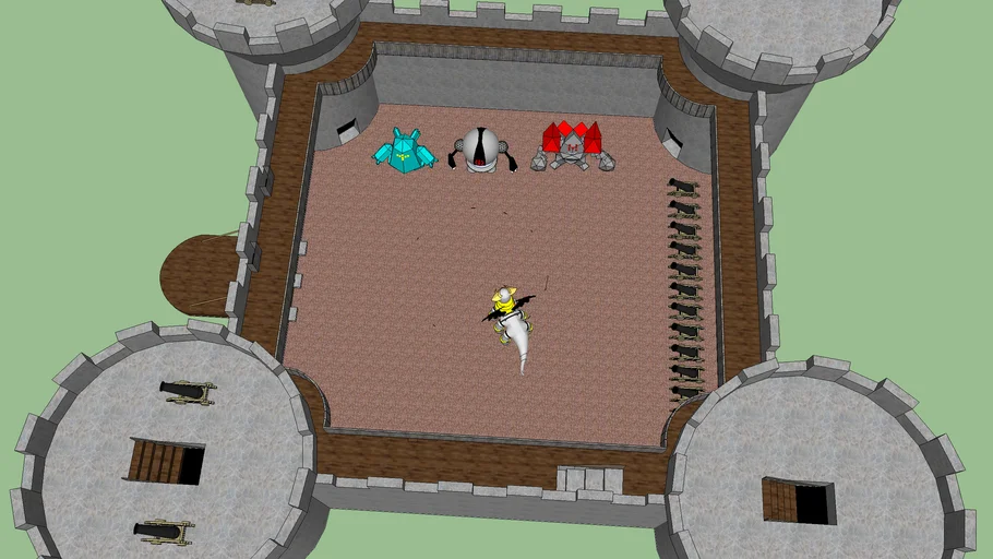 Giratina vs. 3 Regi Pokemon