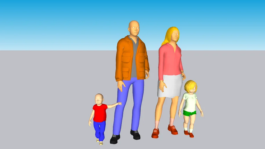 3d family