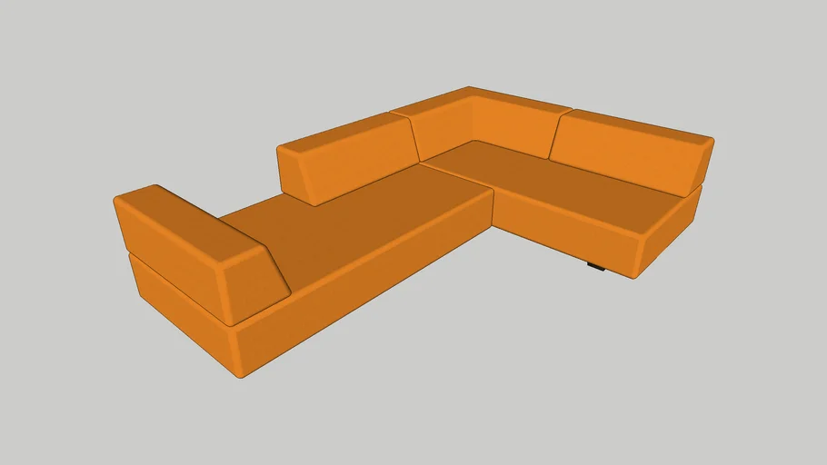 West Elm - Tillary Two Sofa Sectional