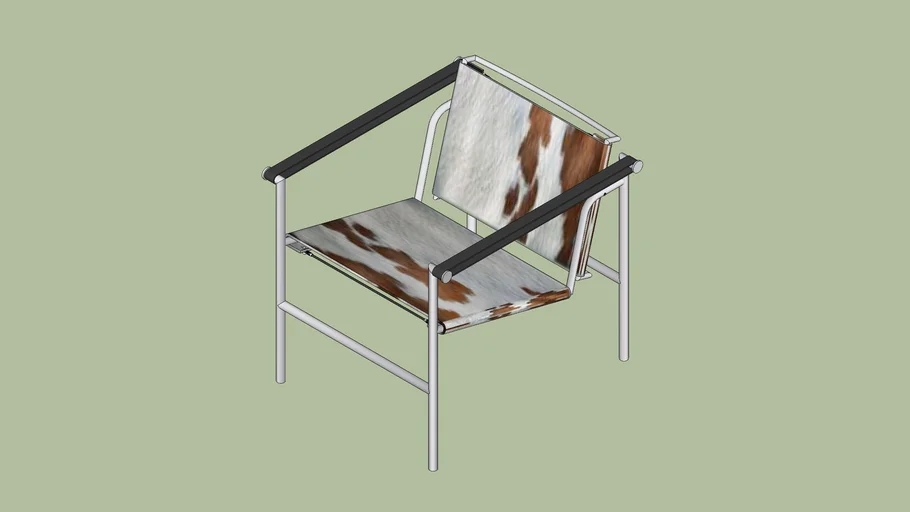Poltrona LC1 - Le Corbusier - Decostore