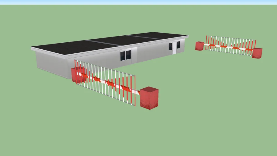 Stansted Security checkpoint A | 3D Warehouse