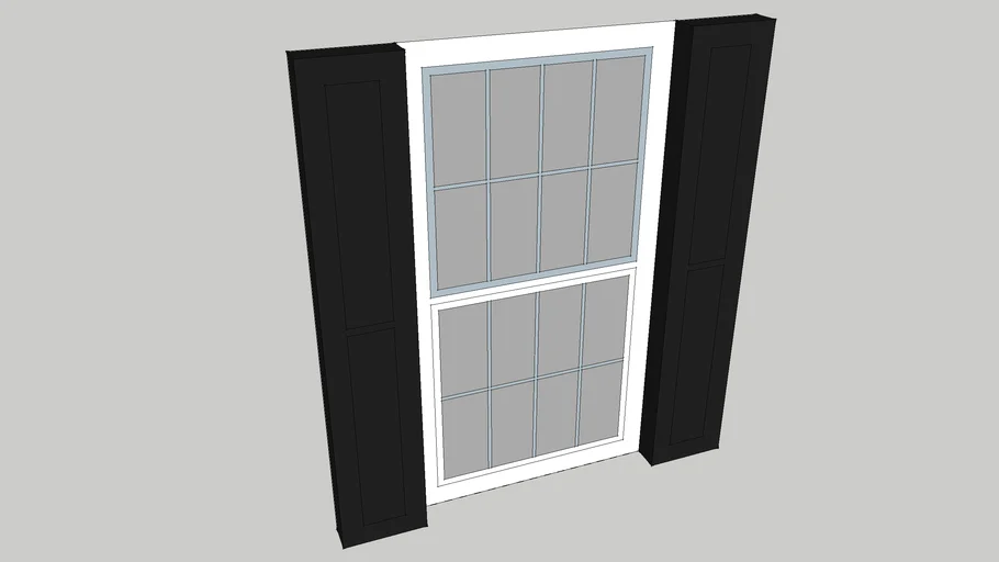 Single Hung Window | 3D Warehouse