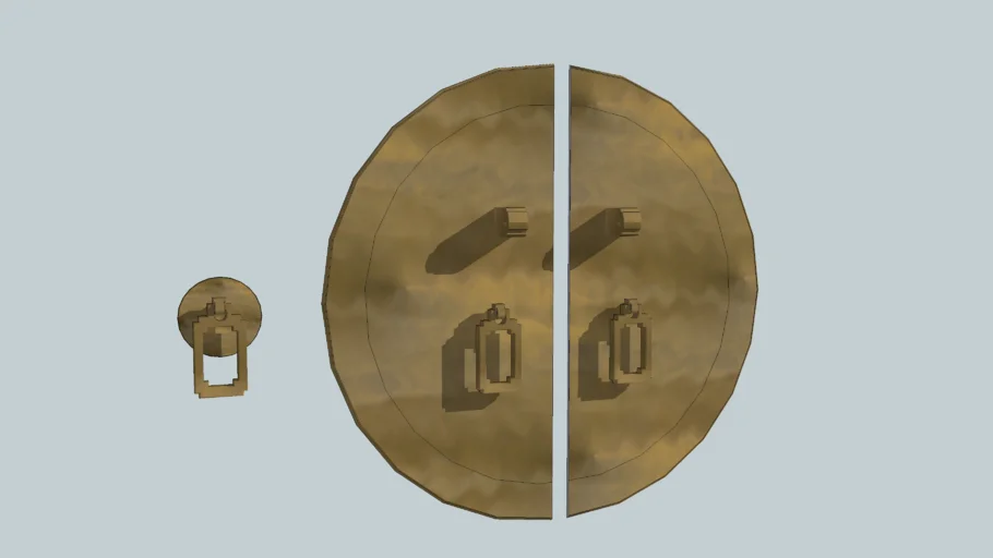 Brass hardware