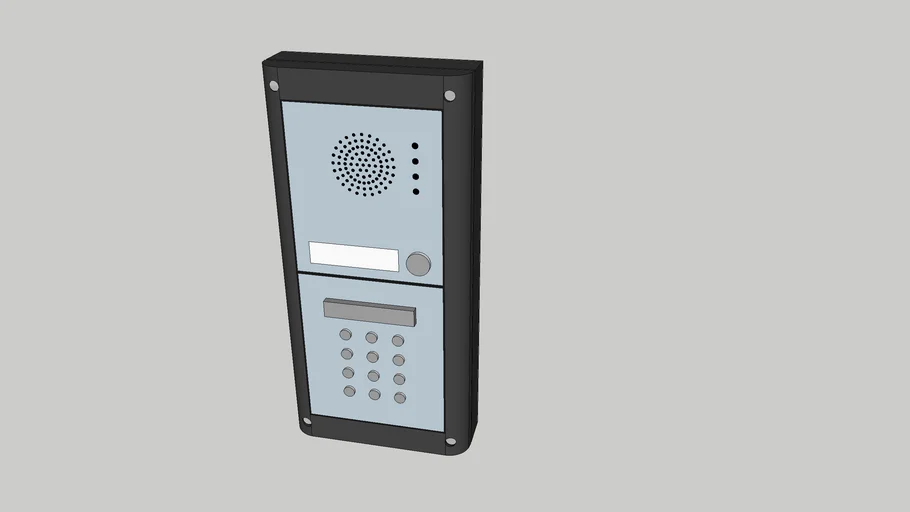 Videx GSM intercom with keypad