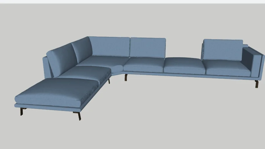 Sofa Bellice 270x380 Leolux GHD GARANT HOME DESIGN | 3D Warehouse