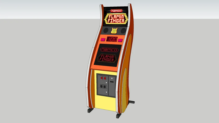 Namco Flamin' Finger (Ticket Version) arcade game