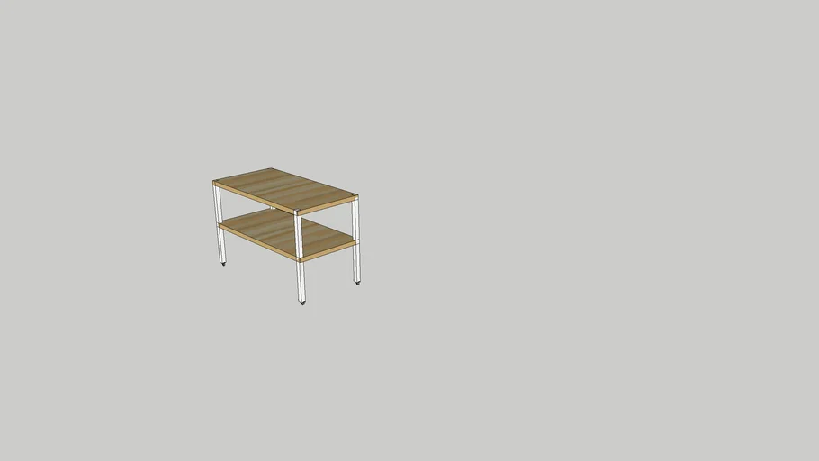 Mesa con rueditas