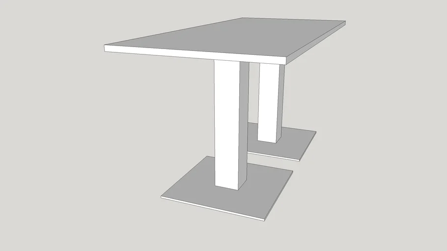Tafel poot cafe tafel cafe onderstel