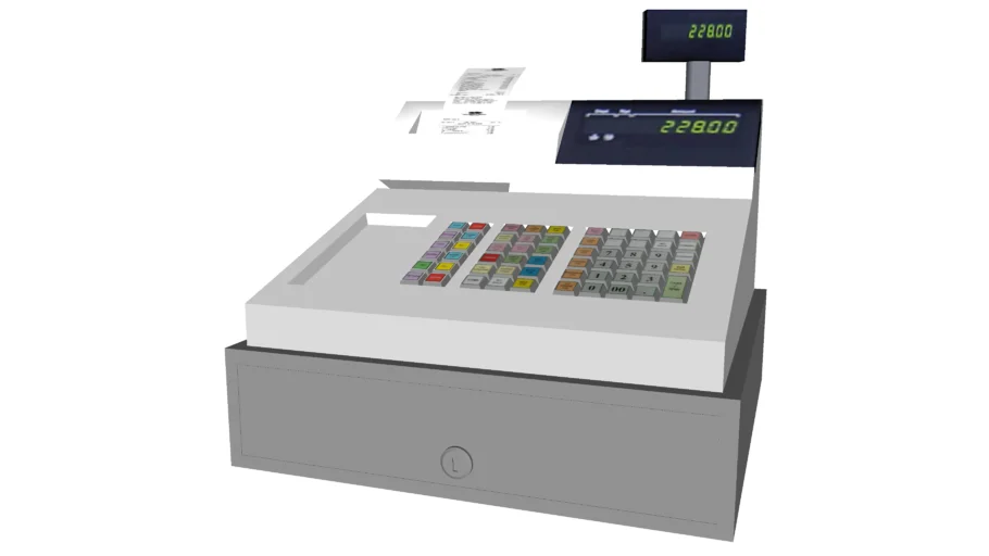 Cash Register - Detailed
