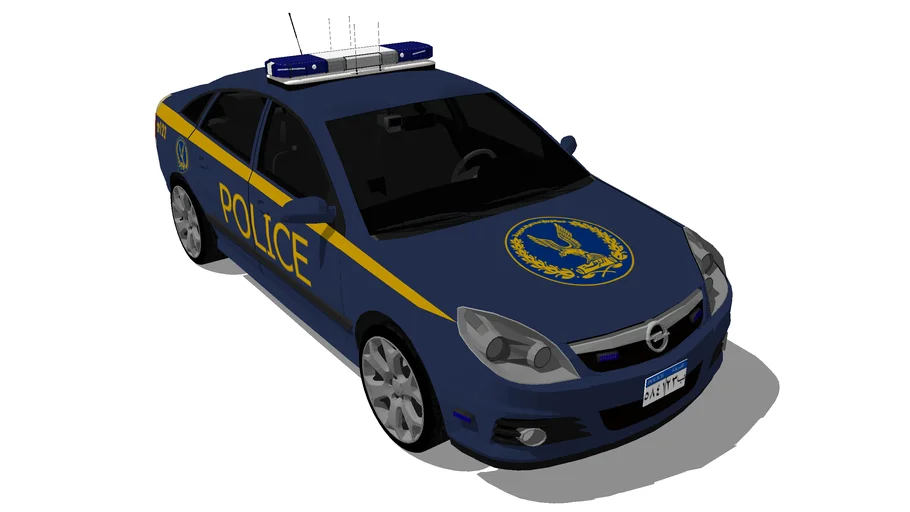 Egyptian police car سيارة شرطة مصرية 