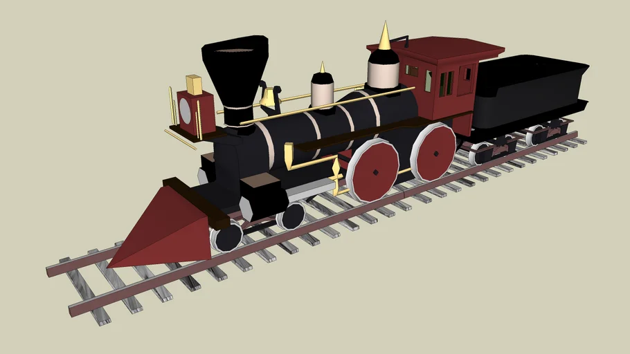 steam train | 3D Warehouse