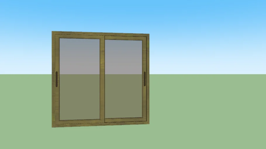 Ventana corrediza aluminio