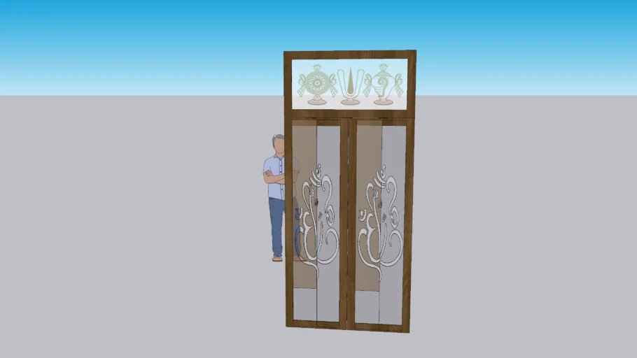 pooja door
