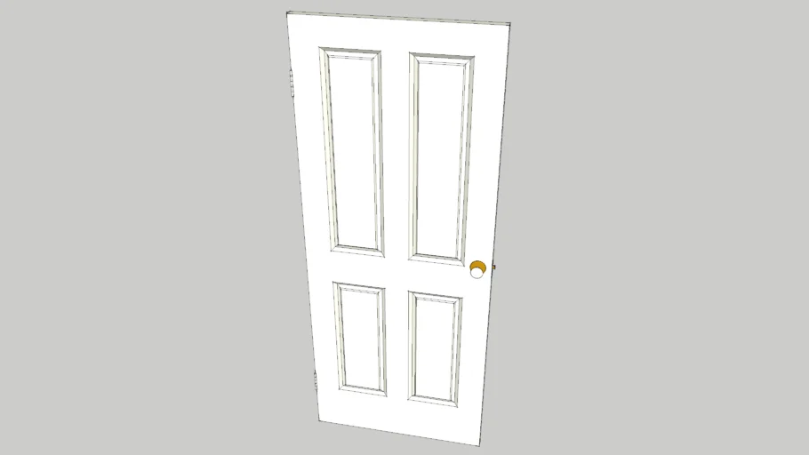 Fancy Door - Left Frameless