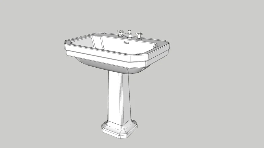 Washbasin #043880Design by Duravit Sink