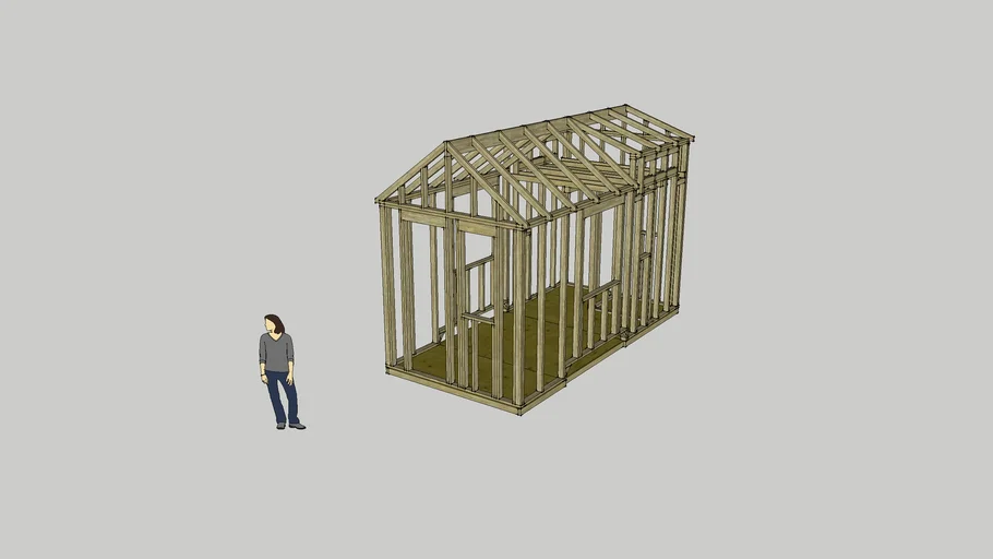 Tiny House Framing 8x16
