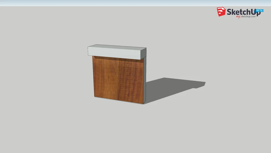 MINILOOK WOOD BOLLARD h220mm - outdoor lighting