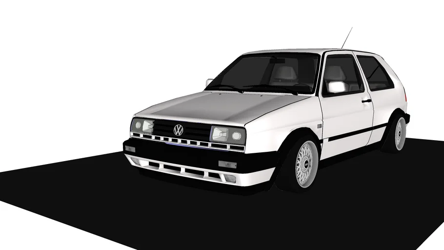Golf 2 gti 16V rallye grille | 3D Warehouse