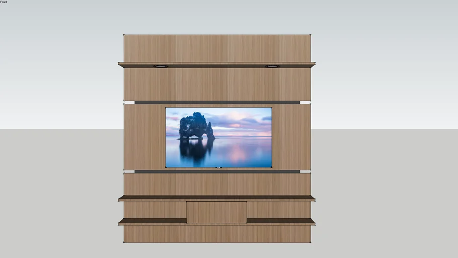 Built-In Cabinet TV