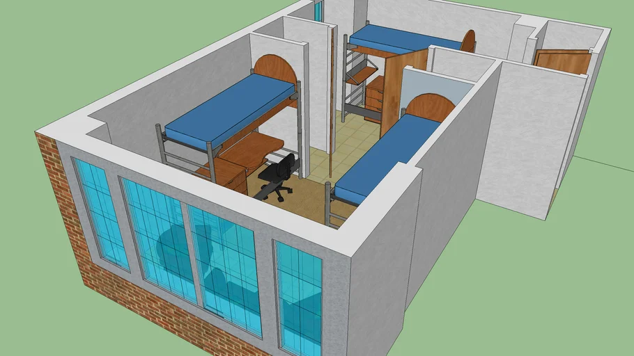 UIUC Wardall Hall Corner Triple