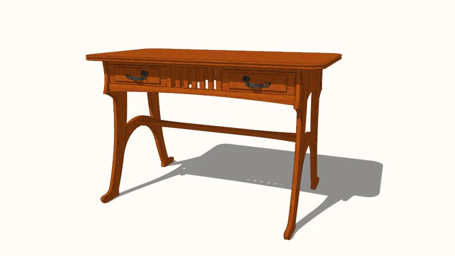 Gustave Serrurier Bovy 1900 Desk