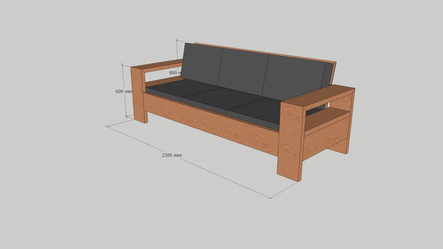 Lounge Couch 3