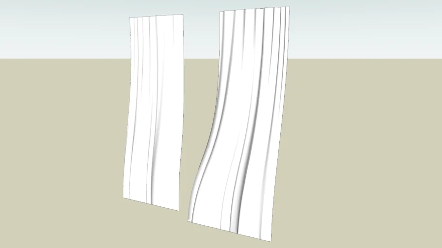Wind Blown Curtain