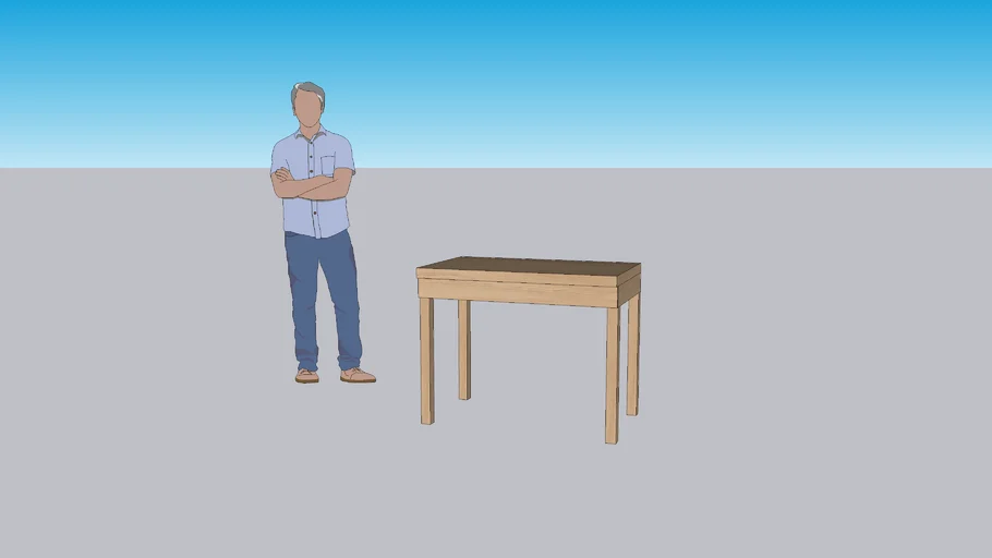meja kerja (Study Desk)