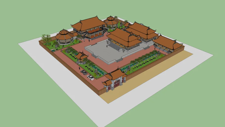 Northern Vietnam Traditional Villa ver2